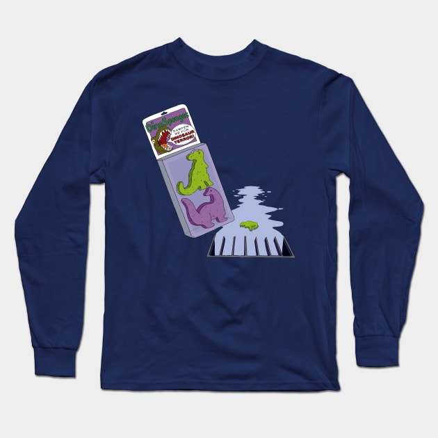 Dino Sponges 02 Long Sleeve T-Shirt by TeeAguss